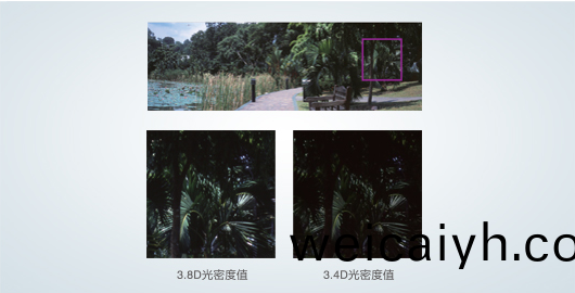 3.8D光(guang)密度(du)值(zhi)