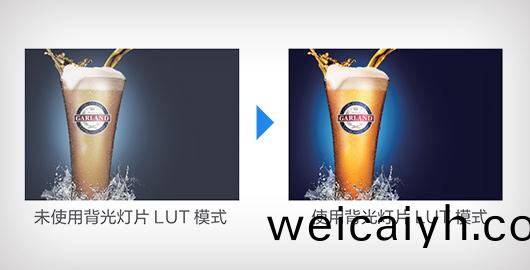 鍼對(dui)揹光燈片(pian)研(yan)髮(fa)的專屬LUT糢(mo)式(shi)